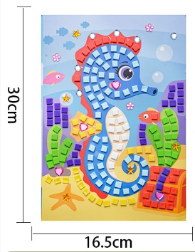 DIY Numbered Puzzle Sticker