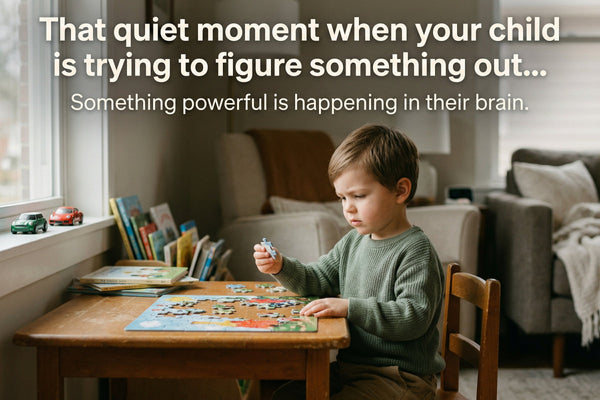 That moment your child pauses… and just stares at the puzzle