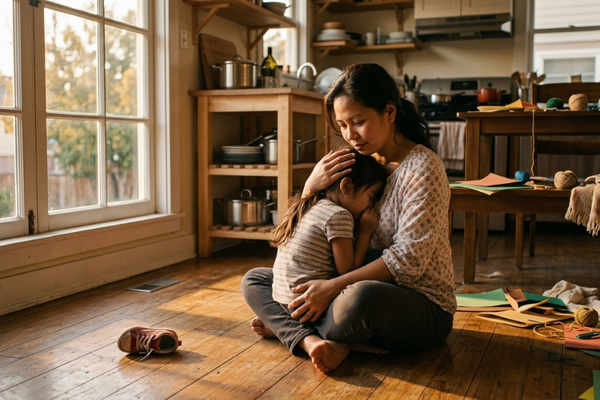 The Day I Realised My Child Wasn't Being Difficult. She Was Drowning.