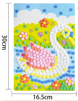 DIY Numbered Puzzle Sticker