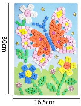 DIY Numbered Puzzle Sticker