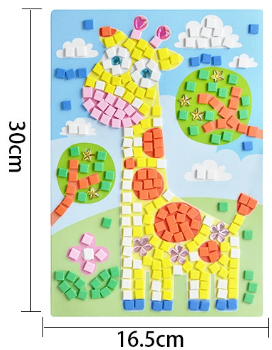 DIY Numbered Puzzle Sticker