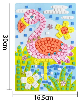 DIY Numbered Puzzle Sticker