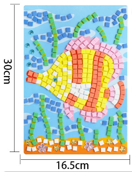 DIY Numbered Puzzle Sticker