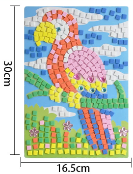 DIY Numbered Puzzle Sticker