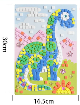 DIY Numbered Puzzle Sticker