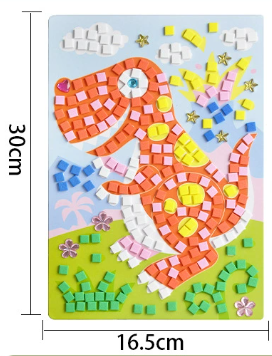 DIY Numbered Puzzle Sticker