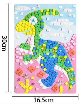 DIY Numbered Puzzle Sticker