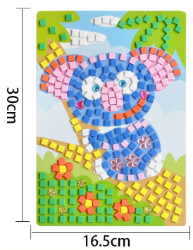 DIY Numbered Puzzle Sticker