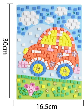 DIY Numbered Puzzle Sticker