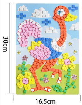 DIY Numbered Puzzle Sticker