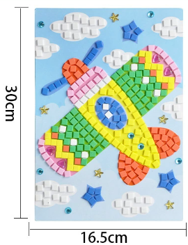 DIY Numbered Puzzle Sticker