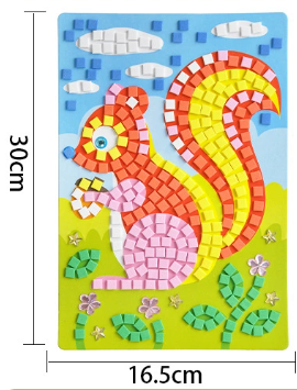 DIY Numbered Puzzle Sticker