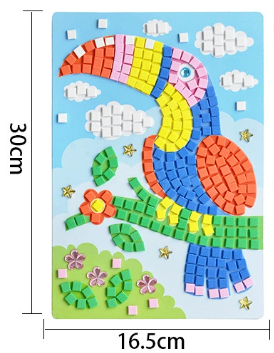 DIY Numbered Puzzle Sticker