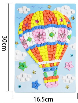 DIY Numbered Puzzle Sticker
