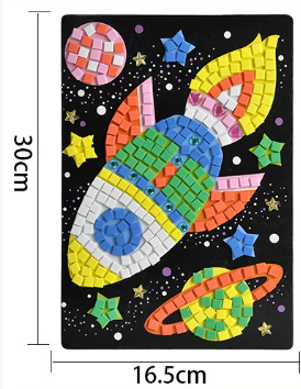 DIY Numbered Puzzle Sticker