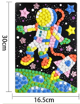 DIY Numbered Puzzle Sticker