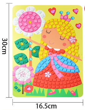 DIY Numbered Puzzle Sticker