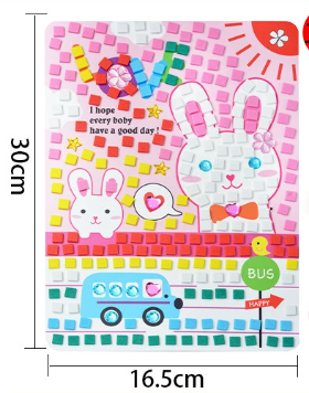 DIY Numbered Puzzle Sticker