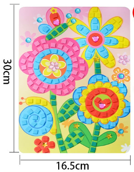 DIY Numbered Puzzle Sticker