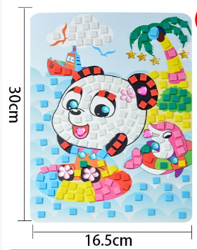DIY Numbered Puzzle Sticker