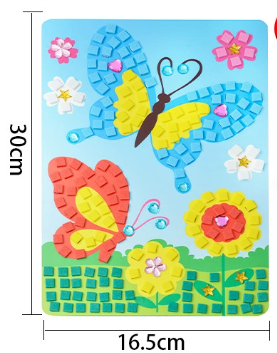 DIY Numbered Puzzle Sticker