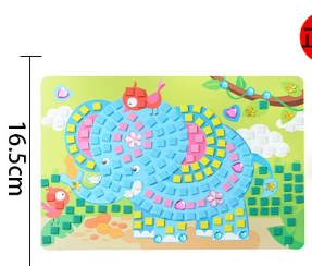 DIY Numbered Puzzle Sticker