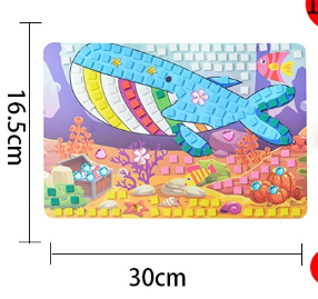 DIY Numbered Puzzle Sticker