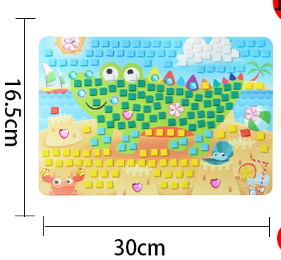 DIY Numbered Puzzle Sticker
