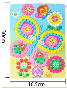 DIY Numbered Puzzle Sticker