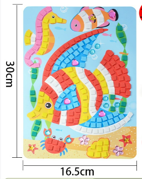DIY Numbered Puzzle Sticker