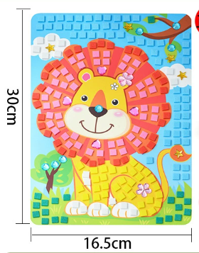DIY Numbered Puzzle Sticker