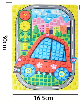 DIY Numbered Puzzle Sticker