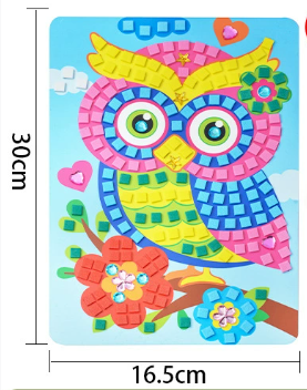DIY Numbered Puzzle Sticker