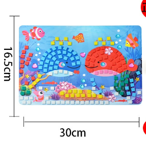 DIY Numbered Puzzle Sticker
