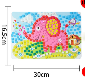 DIY Numbered Puzzle Sticker