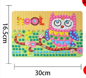 DIY Numbered Puzzle Sticker