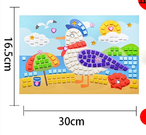 DIY Numbered Puzzle Sticker