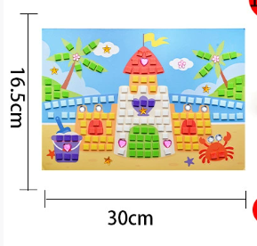 DIY Numbered Puzzle Sticker