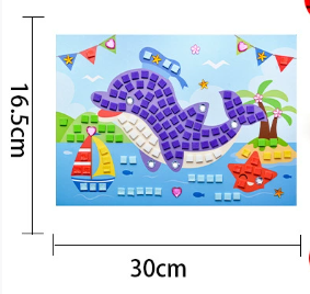 DIY Numbered Puzzle Sticker