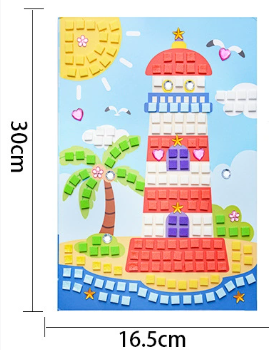 DIY Numbered Puzzle Sticker