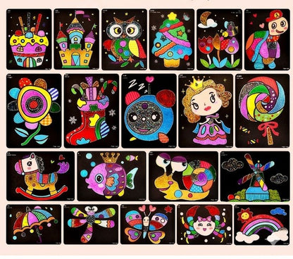 Magic Art Transfer Painting
