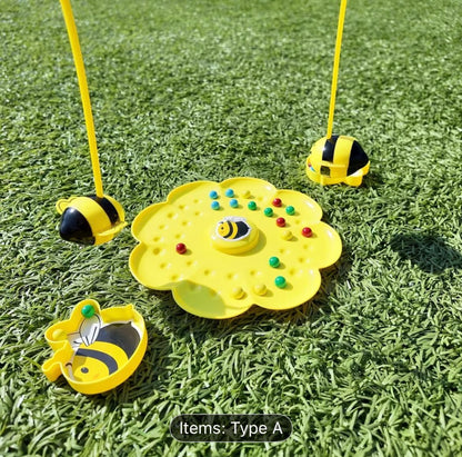 Magnetic 2-player Bee Headband Game