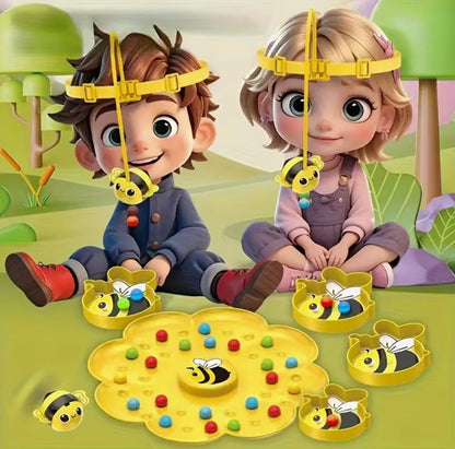 Magnetic 2-player Bee Headband Game