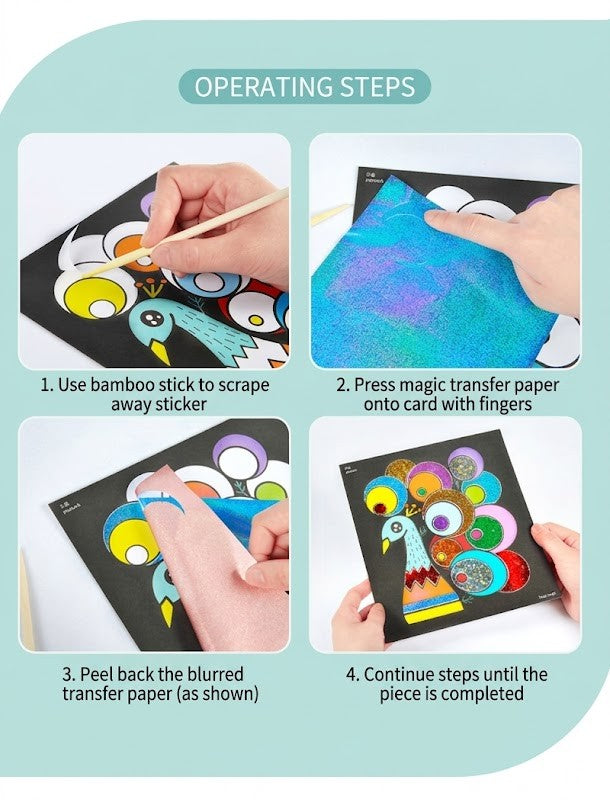 Magic Art Transfer Painting