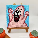 Pompom painting