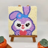Pompom painting