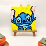 Pompom painting