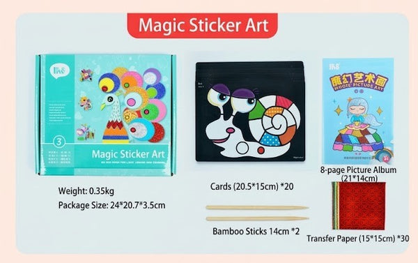 Magic Art Transfer Painting