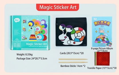 Magic Art Transfer Painting